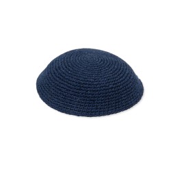 Kipa kötött sötétkék