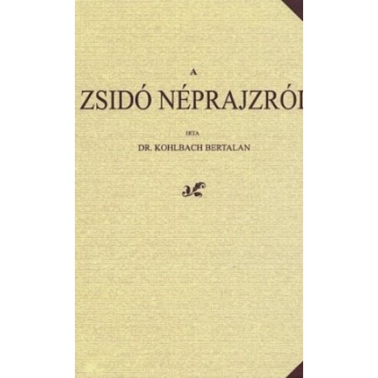 A zsidó néprajzról
